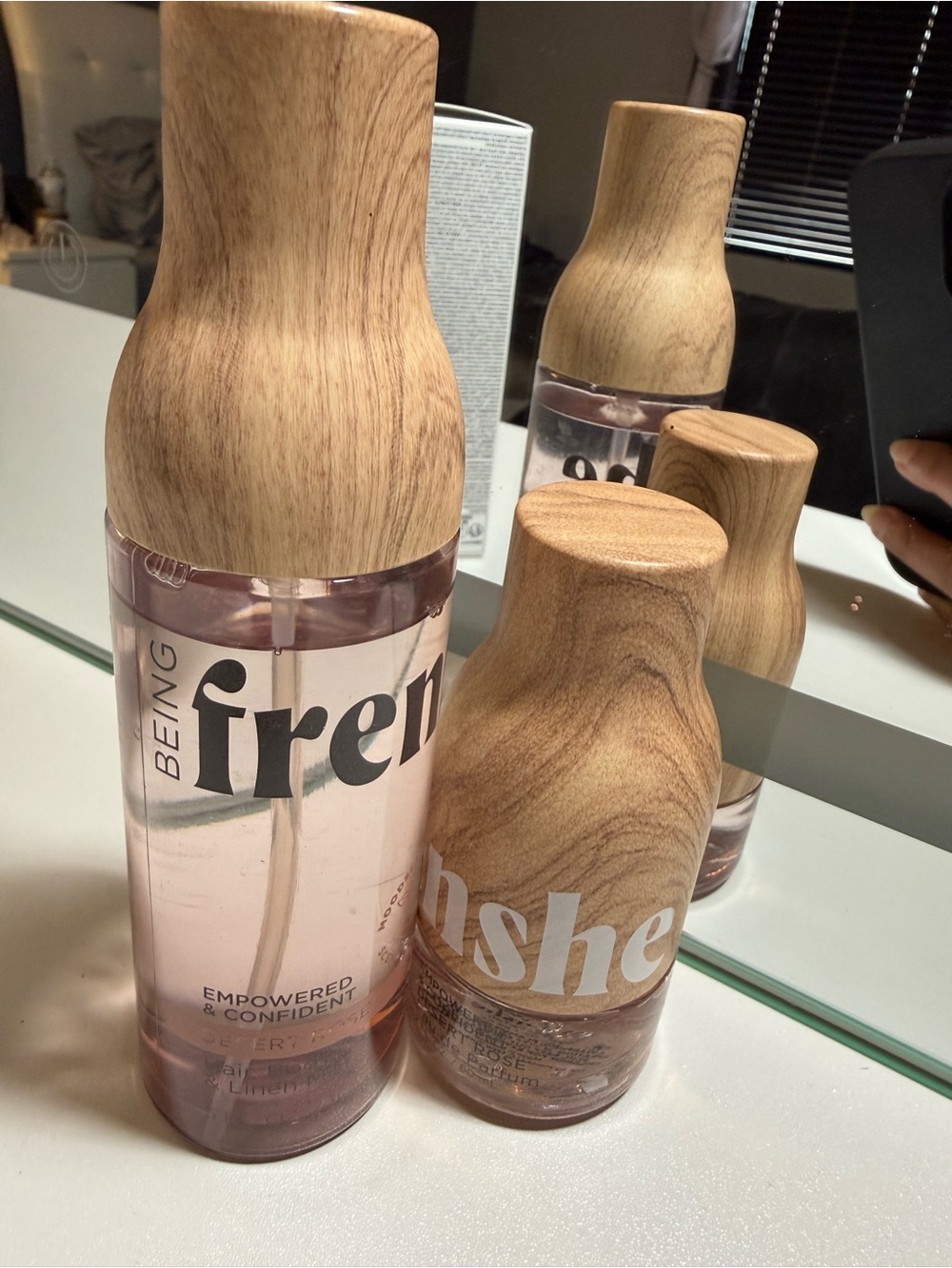 Being frenshe hair mist and edp